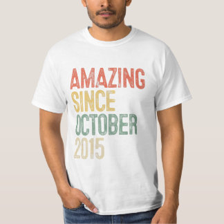 Camiseta Incrível desde outubro de 2015