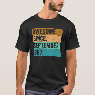 Camiseta Incrível Desde Setembro De 1967 55 Anos 55 Bi
