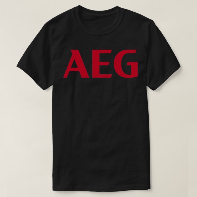 Camiseta Incrível Design da AEG (Frente do Design)