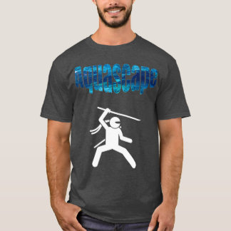 Camiseta incrível design de texto mascarado com o ditado