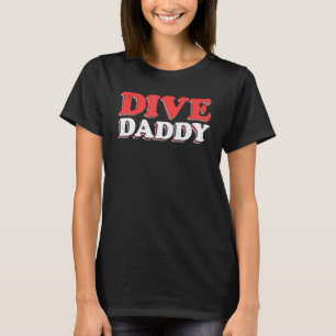 Camiseta Incrível Dia dos Pais Mergulhador Scuba Mergulhado