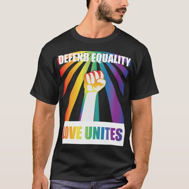 Camiseta Incrível Direitos Gay T (Frente)