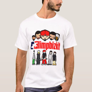 Camiseta Incrível do Limp Bizkit é um Rap americano (