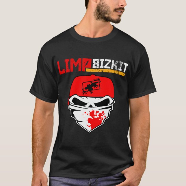 Camiseta Incrível do Limp Bizkit é um Rap americano(28) (Frente)