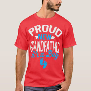 Camiseta Incrível e Legal Avô Novo É Um Garoto Gend