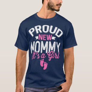 Camiseta Incrível e Legal Mamãe Nova É Um Sexo Menino