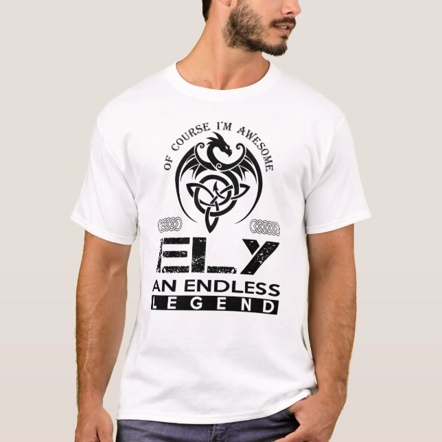 Camiseta Incrível ELE É Uma Lenda Infinita (Frente)