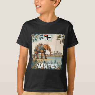 Camiseta Incrível Elefante de Nantes Gráfico para Meninos e