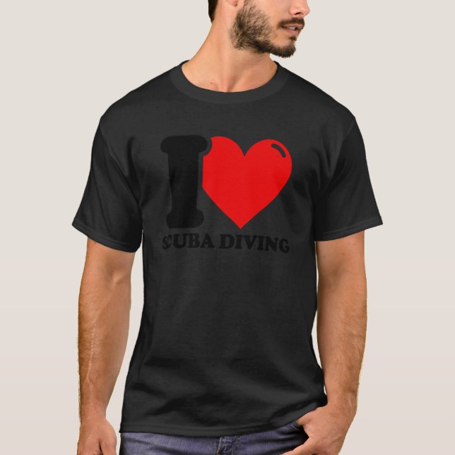 Camiseta Incrível Eu Amo Mergulho (Frente)