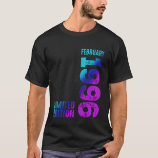 Camiseta Incrível Fevereiro 1996 Desde 1996 Vintage 1996 Re