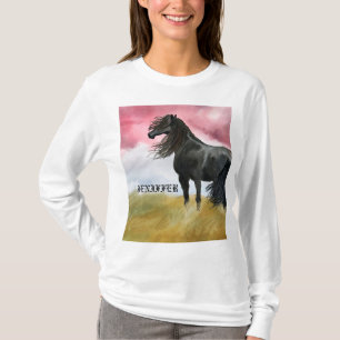Camiseta Incrível Horse Watercolor