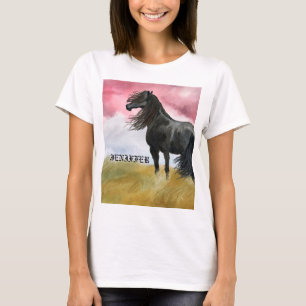 Camiseta Incrível Horse Watercolor