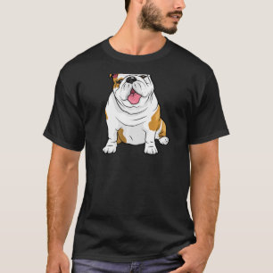 Camiseta Incrível Inglês Bulldog Inglês Bulldog Dogs Pup