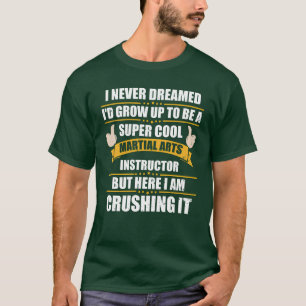 Camiseta Incrível instrutor de artes marciais da família Gr