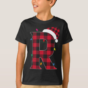 Camiseta Incrível - Letra R Nome Inicial Cristo de Xadrez d