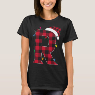 Camiseta Incrível - Letra R Nome Inicial Cristo de Xadrez d