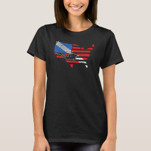 Camiseta Incrível Mergulhador Americano Aquaholic Mergulho