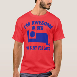 CAMISETA INCRÍVEL NA CAMA