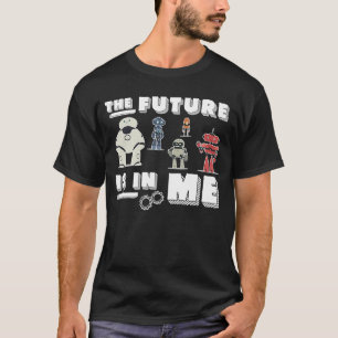 Camiseta Incrível O Futuro Está Em Mim Para Uma Robótica Fu