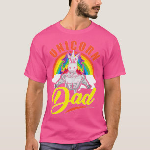 Camiseta Incrível Pai Unicorn Legal Pais Unicorn