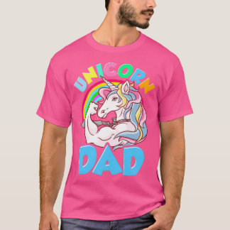 Camiseta Incrível Pai Unicorn Legal Pais Unicorn Essenciais
