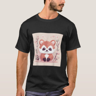 Camiseta Incrível Panda Vermelho E Ness de Cerejeira