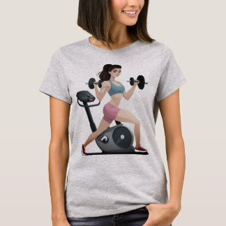 Camiseta incrível para a mulher