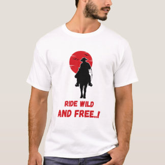 Camiseta incrível para equitação