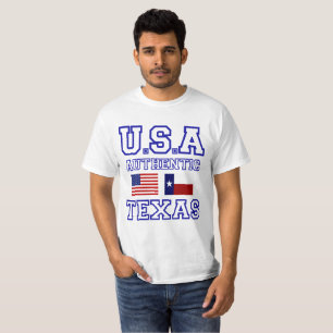 Camiseta Incrível Patriótico Autêntico Texas