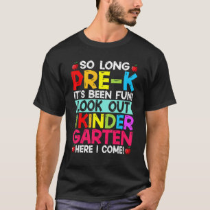 Camiseta Incrível Por Tanto Tempo, Pré-K Veja A Escola Do J