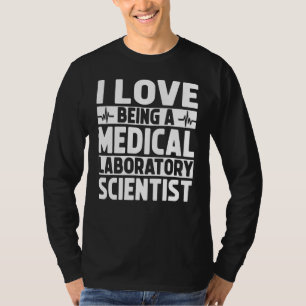 Camiseta Incrível Roupa do Laboratório Médico de Laboratóri