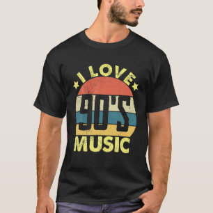 Camiseta Incrível Roupa I Da Década De 90 Adoro Música D