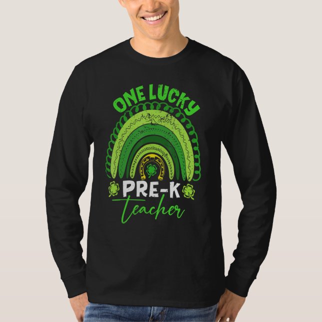 Camiseta Incrível Rua Arco-Íris Patricku2019s Day Love Pre  (Frente)