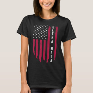 Camiseta Incrível Sair Feita Na Bandeira Negra Americana