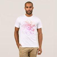 incrível selo tee de bicicletas mauve