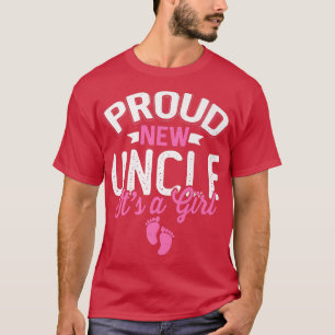 Camiseta Incrível Tio Novo Orgulhoso Legal É Um Gênero Meni