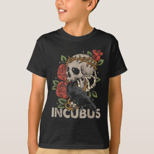 Camiseta Incubus Crow Esquerdo Folheto Esquerdo Frota Hallo