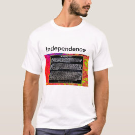 Camiseta Independence  jGibney Zazzle Men's Basic T-Shirt l