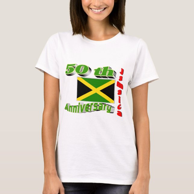 Camiseta Independência da Jamaica (Frente)
