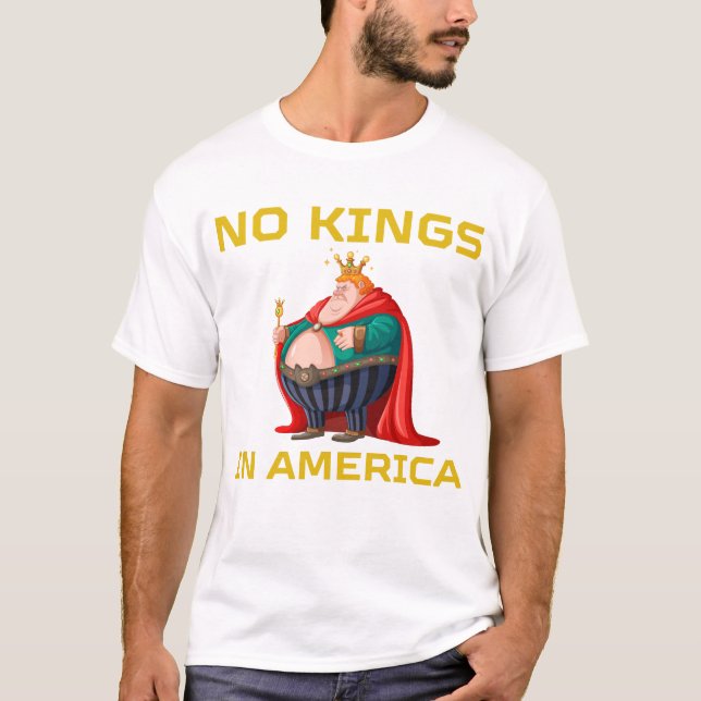 Camiseta Independência Engraçada Nos Estados Unidos (Frente)