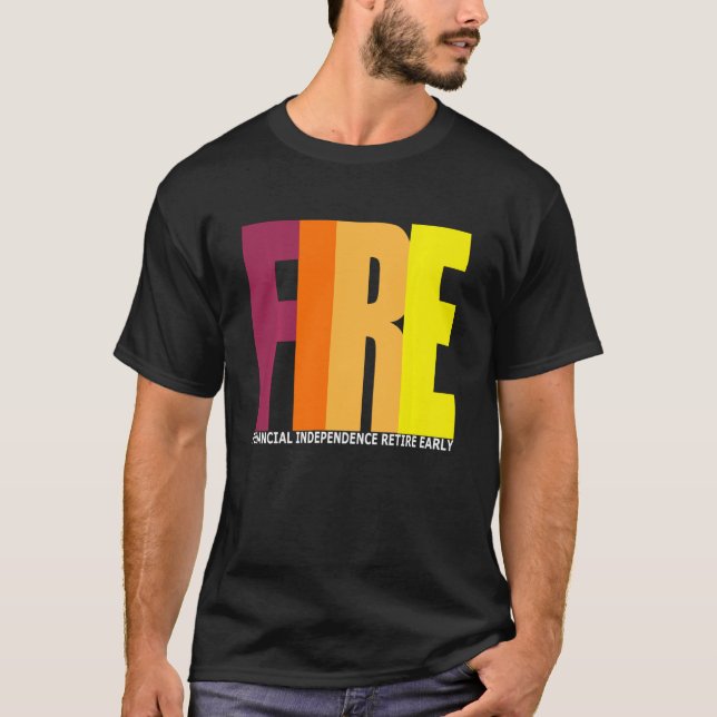 Camiseta Independência Financeira Contra Incêndios (Frente)