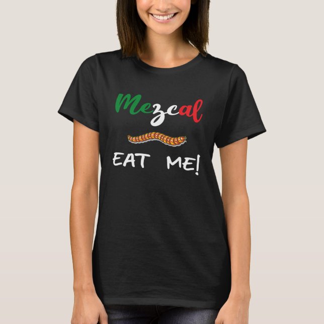 Camiseta Independência Mexicana Contra Espíritos Comem Os M (Frente)