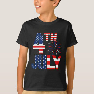Camiseta Independência Patriótica Americana do Partido Band