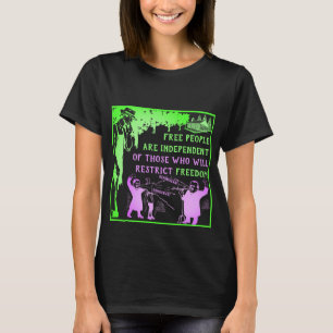 Camiseta Independência política (escura)