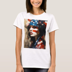 Camiseta Independente Britânica de Mulheres