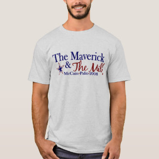 Camiseta Independente e Milf (McCain Palin 2008)