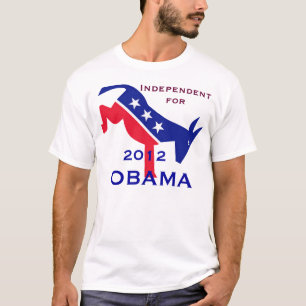 Camiseta Independente para o t-shirt de Obama