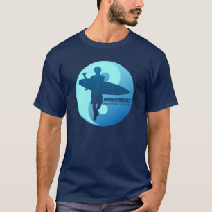 Camiseta Independentes - meio Moon Bay (azul)