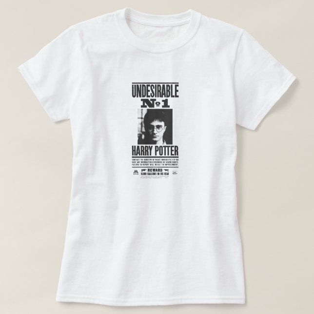 Camiseta Indesejável Nº 1 (Frente do Design)