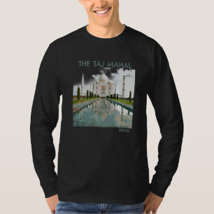 Camiseta Índia Ágra Taj Mahal Mausoléu Viagem Turista